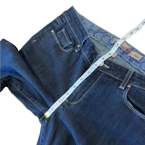 Paige skyline mid rise denim jeans dark wash size 31 - Picture 12 of 14